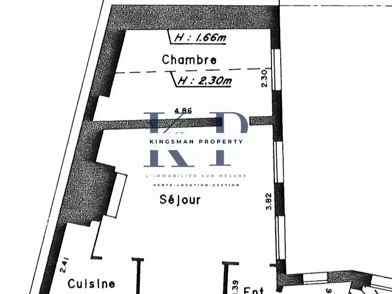 Appartement, 35,59 m²