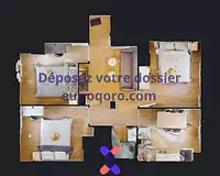 Appartement, 55,66 m²