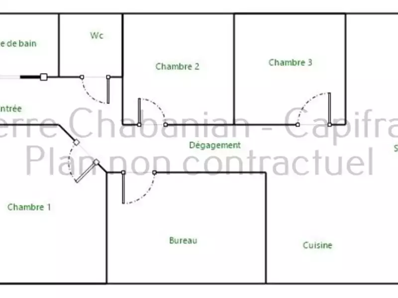 Appartement, 96 m²