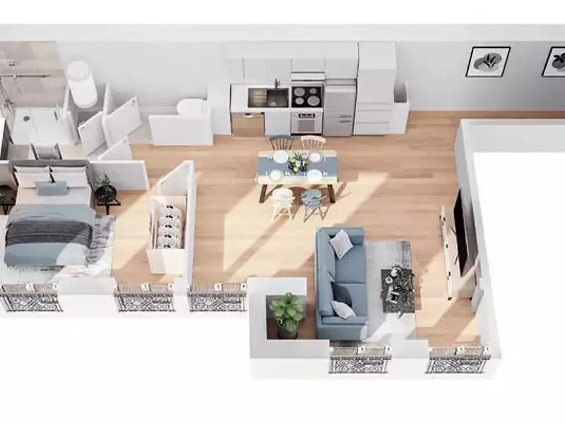 Appartement, 48,14 m²