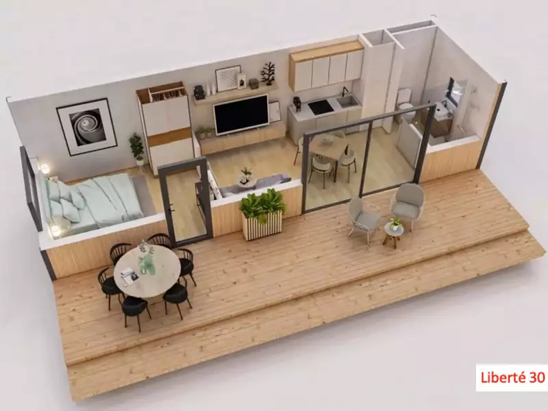 Maison, 15 m²