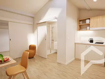 Appartement, 26,3 m²