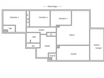 Appartement, 104 m²