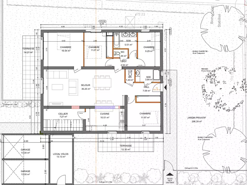 Appartement, 103 m²