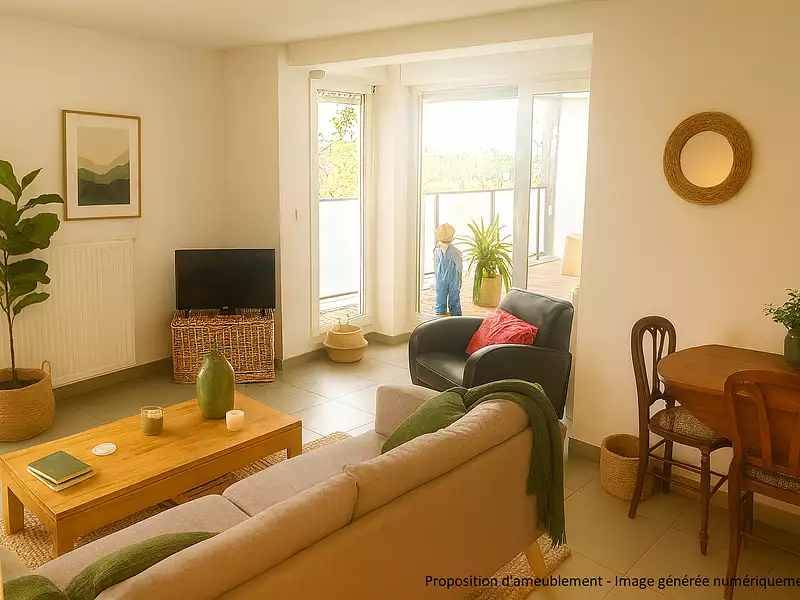 Appartement, 45,35 m²