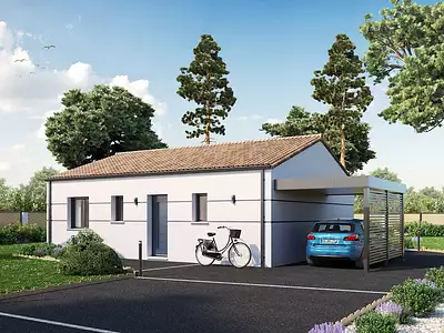 Maison neuve, 66 m²