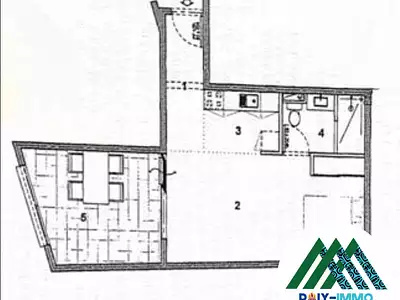 Appartement, 35 m²