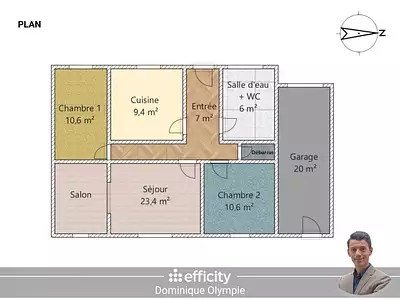 Maison, 70 m²