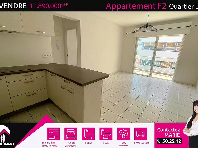 Appartement, 38,6 m²