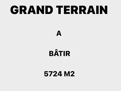 Terrain, 5 724 m²