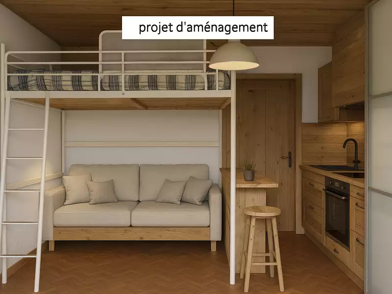 Appartement, 19 m²