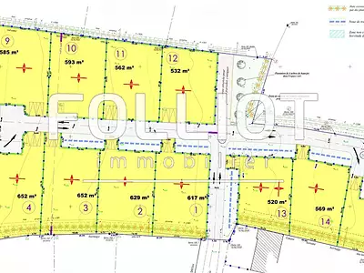 Terrain, 520 m²