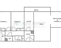 Appartement, 75,5 m²