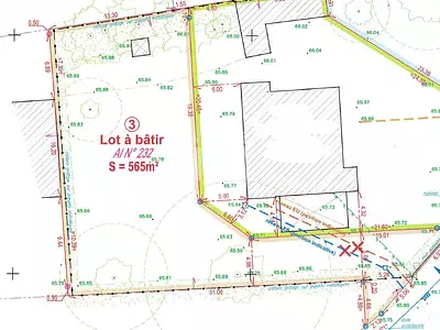 Terrain, 565 m²