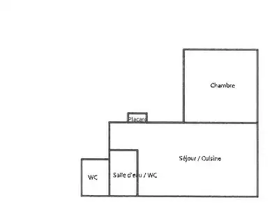 Appartement, 40 m²