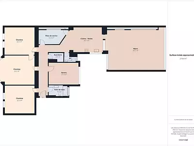 Appartement, 218,37 m²