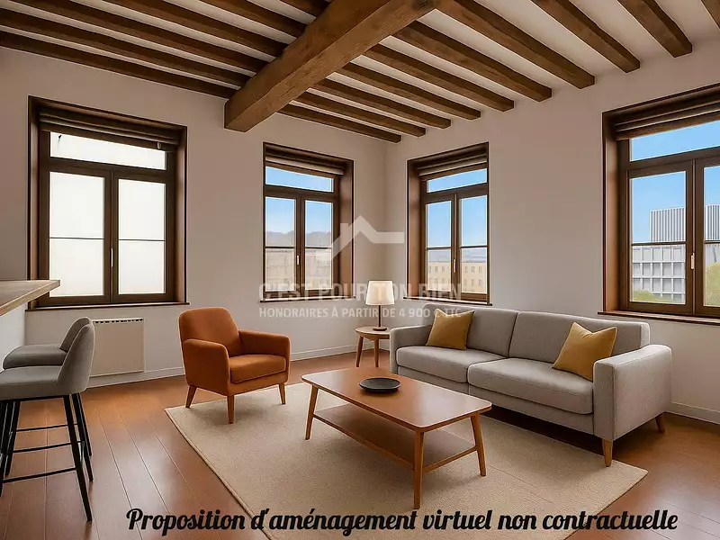 Appartement, 47,6 m²