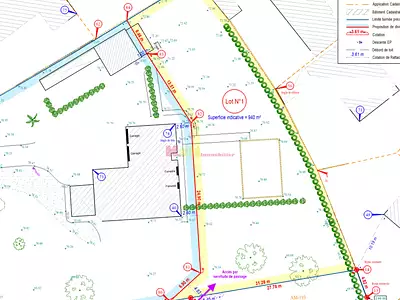 Terrain, 900 m²