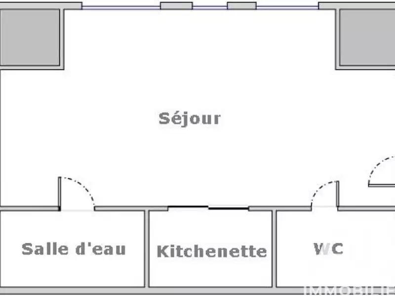 Appartement, 21 m²