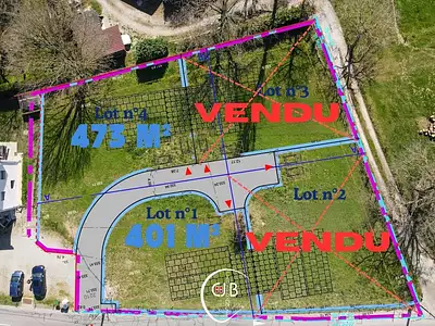 Terrain, 401 m²