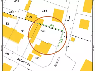Terrain, 417 m²