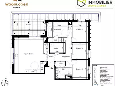 Appartement, 109,86 m²