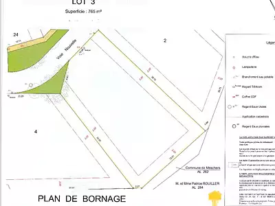 Terrain, 765 m²