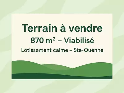 Terrain, 872 m²