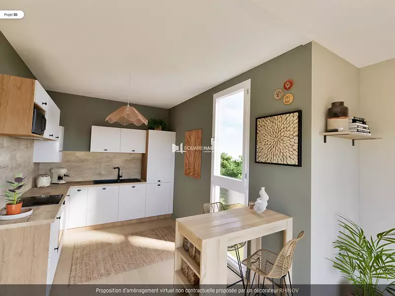 Appartement, 48,3 m²