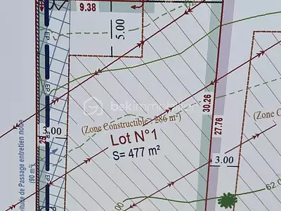 Terrain, 477 m²