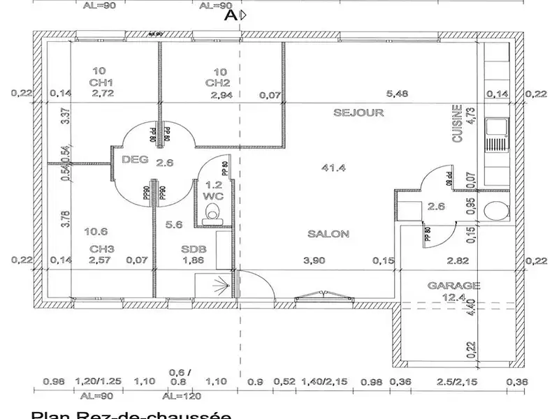 Maison, 83,06 m²