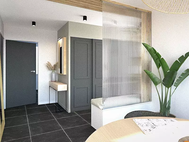 Appartement, 61,51 m²