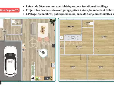 Maison, 60 m²