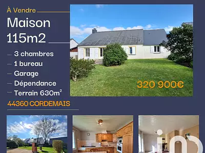 Maison, 115 m²