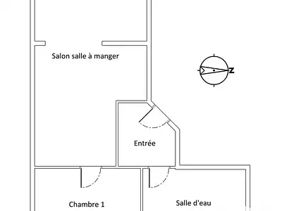Appartement, 47 m²