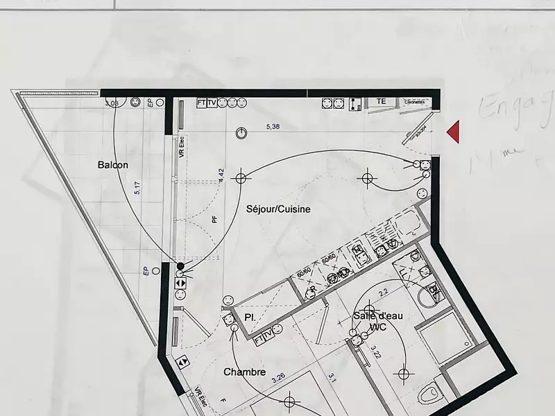 Appartement, 39,55 m²