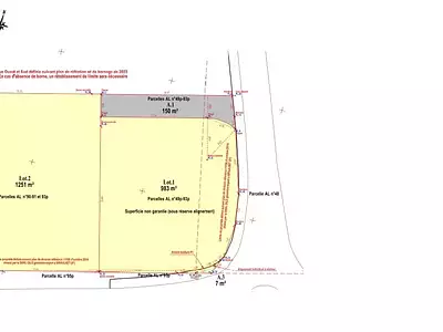 Terrain, 1 251 m²