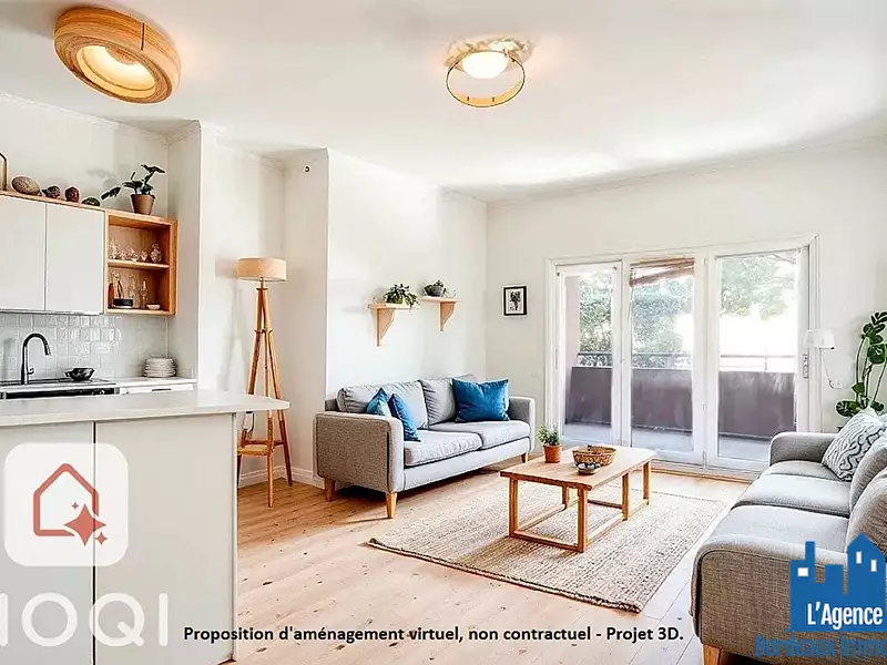 Appartement, 60,5 m²