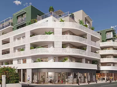 Au cœur du nouveau centre-ville de Saint-Laurent-du-Var