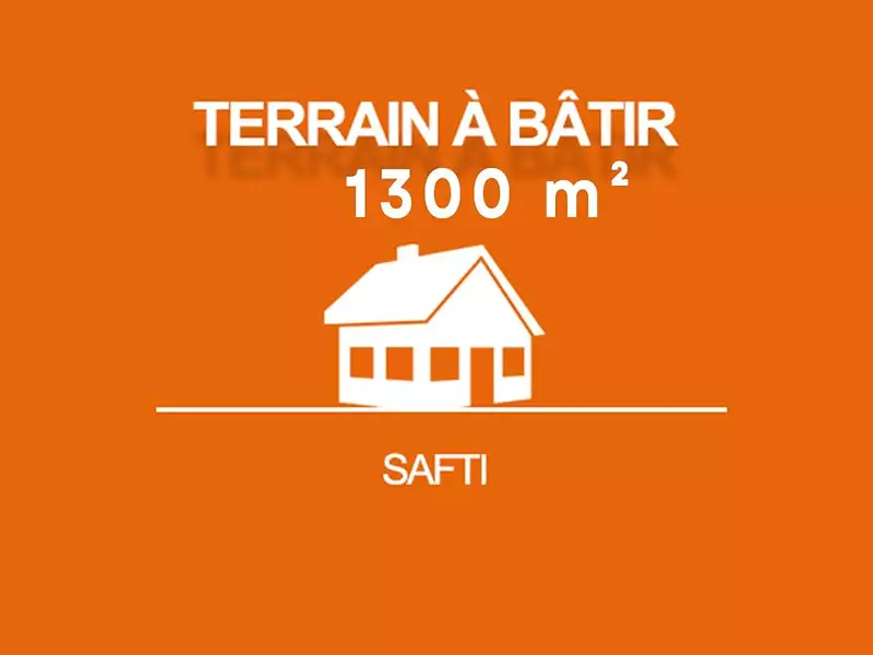 Terrain, 1 300 m²