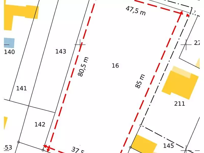 Terrain, 3 510 m²