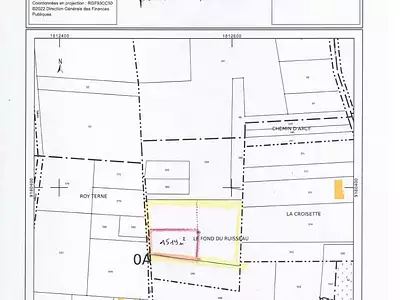 Terrain, 1 519 m²