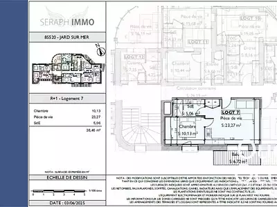 Appartement, 38,46 m²