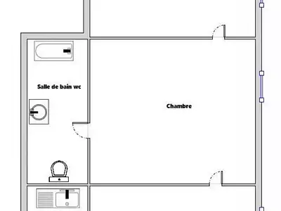 Appartement, 36 m²