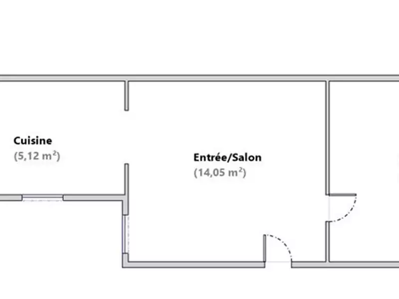 Appartement, 37 m²