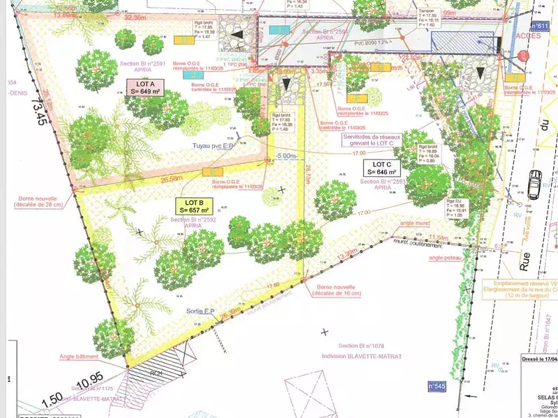 Terrain, 649 m²