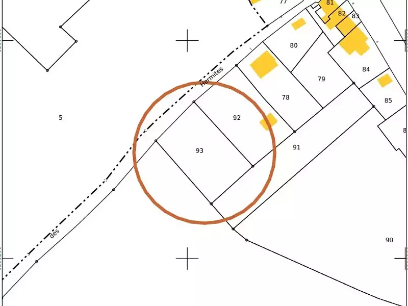Terrain, 1 000 m²