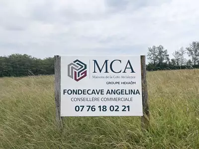 Terrain à bâtir, 1 540 m²