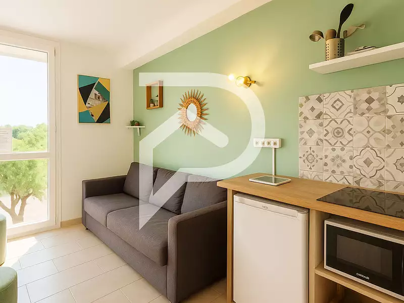 Appartement, 24,44 m²