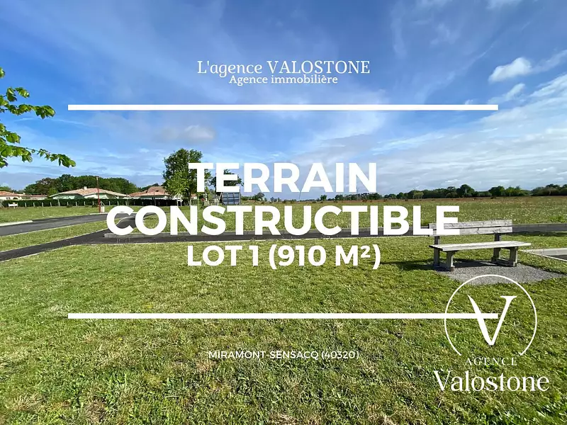 Terrain, 910 m²